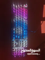  2 K60 RGB LOW PROFILE mechanical keyboard /ميكانيكل كيبورد