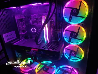  4 Pc rtx 3070 case كيس حاسبه للبيع