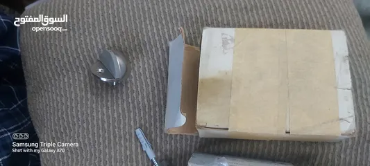  2 مصدات او موقفات ابواب من الصلب المقاوم للصدأ ستانلس ستيل door stopper جديده للبيع