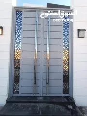  4 تفصيل ابواب وحراسات ودربزينات وبرجولات حسب المقاس والسعر شامل تركيب وتوصيل
