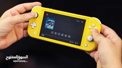  4 ننتندو سويتش لايت معدل مع 3000 لعبة Nintendo Switch Lite