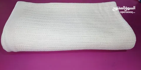  3 Hospital Bed Sheet, Blanket  100% Cotton