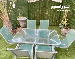  1 جلسة خارجية للحدائق والمخيمات