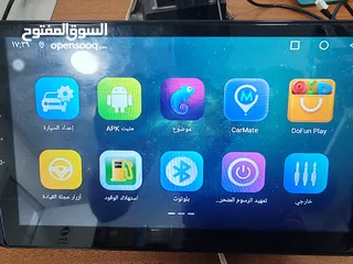  2 شاشه اندوريد 10 انش 128 g و 6 الرام اصدار 10 ومع محسن جوده صوت من جرادات