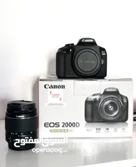  3 كاميرا كانون 2000d