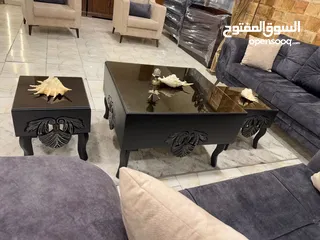  11 طقم كنب مع طاولات فخم جدا