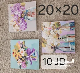  7 لوحات ايكيا ikea و غيره لوحات جدارية لوحة painting لوحات فنية