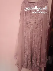  8 فستان سهرة فضي سكني حريم السلطان