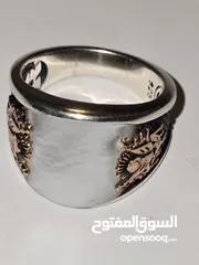 5 ring silver  KAR Turkish