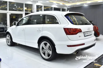  6 Audi Q7 S-Line 4.2L QUATTRO ( 2010 Model ) in White Color GCC Specs