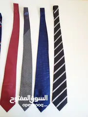  3 مجموعة من ربطات العنق الرجالي (كرافة)  ماركات -صنع يد  hand made-Men's necktie