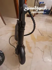  2 سكوتر كهرباء شاومي مستعمل شهر خفيف جدا بمواصفات عاليه