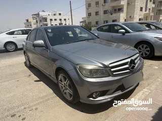 2 مرسيدس C200 2008 Avantgarde AMG kit فل كامل بانوراما فحص كامل