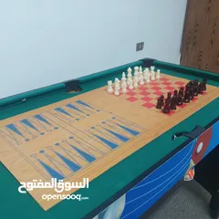 3 طاوله 6×1 مكونه من عدة العاب