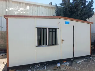  1 (كرفانات متنقله) بألوان مميزه جميع الاحجام.. جديد مكفوله باسعار منافسه (وجوده عاليه)