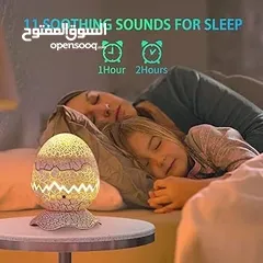  4 جهاز بيضة الديناصور مع اضائة ليزرية وصورت مدمج