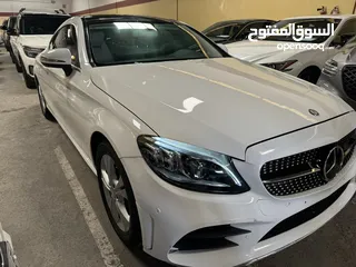  2 Mercedes C300 2017 COUPE وارد امريكي بحالة ممتازة