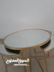  4 طاوله  دائرية  مودرن