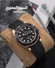  14 ساعات رجالي  كوبي ماستر تربل A اعلى صنف مقاومة للماء معها كفاله سنه لون وماكينه