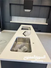  4 رخام جرانيت كوارتز مطابخ