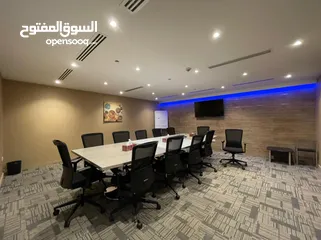  6 Furnished Office Space in Maktabi Business Center Wattayah FOR RENT