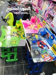  23 السعر 23 شامل التوصيل داخل عمان عرض خاص على مكتب الدراسة للاطفال مع مقعد فقط من island toys