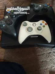  4 اكس بوكس 360 مع ثلاث ايدين شغاله 100%