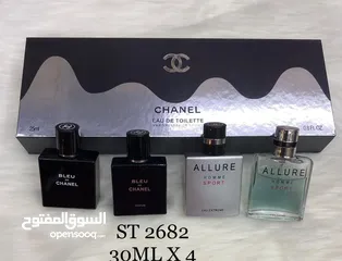  1 اطقم عطور 30مل الطقم 10ريال عطور امواج 4عطور 30ريال 2عطر 21ريال