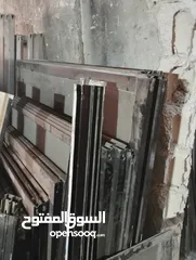  9 تسليم شبابيك مستعمل المنيوم وأبواب وواجهات على المقاس مستعمل بحال الوكالة