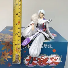 4 Inuyasha sesshomaru figure noodle stopper - فيقر من أنمي إنيوشا