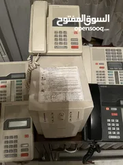  11 مقسم تلفونات ماركة Nortel Norstar صناعة أمريكية عدد 8 اجهزة مع شاشات بحال الجديد