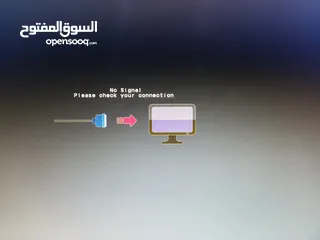  12 شاشة كمبيوترLG20انش مونيتورLEDمع نحولها الأصلي مدخلVGAبحاله ممتازه عالفحص شغاله100%
