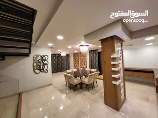  14 Roof duplex For sale and Abdoun with a space of 420 m with the terrace of 250 m
