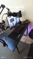  2 طاولة GAMING سودا مفصلة تفصيل