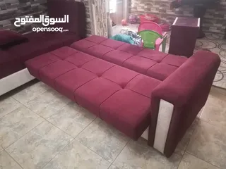  9 طقم كورنر قطعتين جديد نظام الصوفا كتخزين،، وتخت