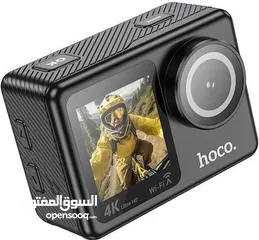  1 Hoco DV101 Action Camera HD (720p) Underwater (with Case) with WiFi with 3 inch Screen