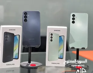  4 جديد Samsung A16 رام 8 و 12 و 16 جيجا 128 و 256 مكفول سنة هدية كفر ولزقة وشاحن الاصلي متوفر توصيل