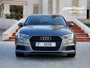  1 2018 Audi A3 (1 Litre  Turbocharged Engine) / Gcc Specs / Original Paint