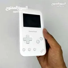  4 Game power اصليه مع 500 لعبه + شحن الهاتف من usb