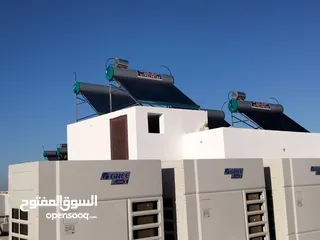  10 سخانات سرايا عمان الشمسي صناعه محلية