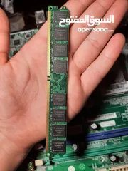  1 للبيع رام Transcend 2GB DDR2 800 Hz DIMM بحالة ممتازة لأجهزة الكمبيوتر المكتبية - موثوق وسرعة فائقة