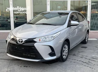  1 TOYOTA YARIS SE 1.5L I SEDAN I 2022 I SILVER I GCC I 1 YEAR WARRANTY