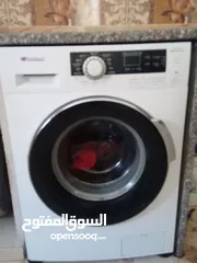  2 غساله اتومتك  9 كيلو بحاله الوكاله