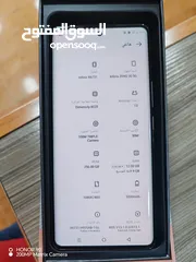  7 إنفنكس زيرو 30 نسخة 5G ذاكرة 256 جيجا ورام 21 جيجا للبيع كاش فقط