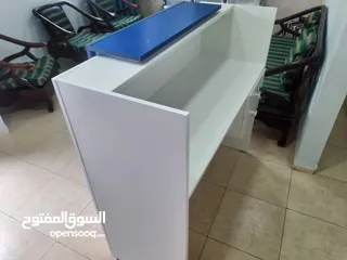  13 كاونترات  استقبال 120سم شامل التوصيل والتركيب مع إمكانية اختيار اللون والموديل المناسب