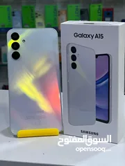  7 مستعمل اخو الجديد Samsung A15 رام 8 و 12 و 16 جيجا 128 و 256 أغراضة والكرتونه الأصلية متوفر توصيل