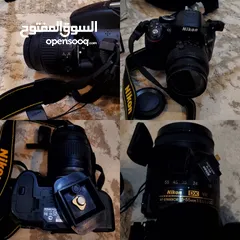  5 كاميرا نيكون 5200D استخدام نظيف ب 900 سعودي