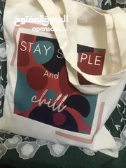  2 Tote bags by simple and meaningful