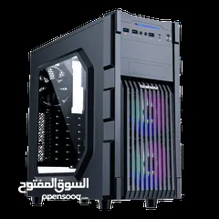  4 كيس جيمنغ  من جيماكس مضيئ رجب تصميم للحرارة GAMEMAX  GM-ONE RGB BK Case Gaming