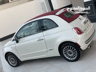  1 فيات 500c كبريو 2013